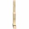 Ekena Millwork Saratoga Rough Sawn Timber Gable Bracket, Douglas Fir, 108"W x 68"H x 6"D x 6"F, 15/12 Pitch GBW108X68X0606SAR00RDF - alternate 4